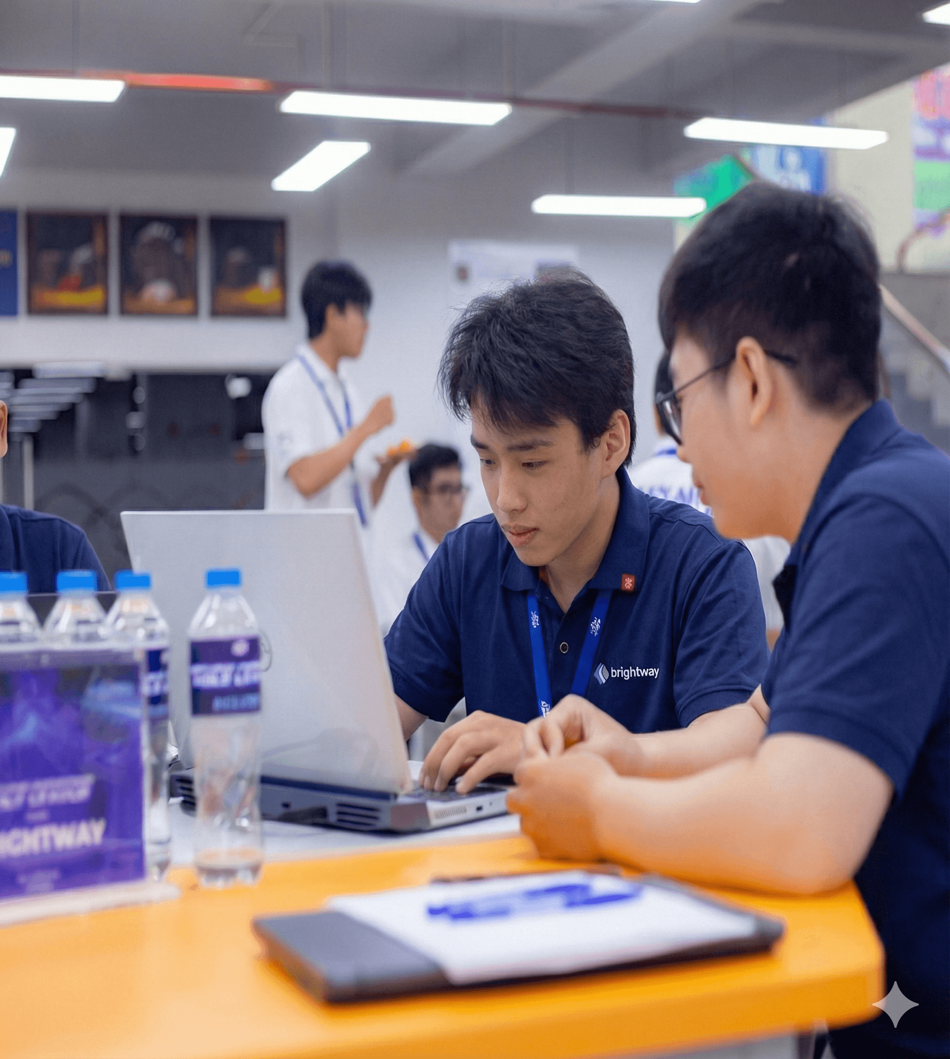 Lab infrastructure with robotics platforms and AI computing devices